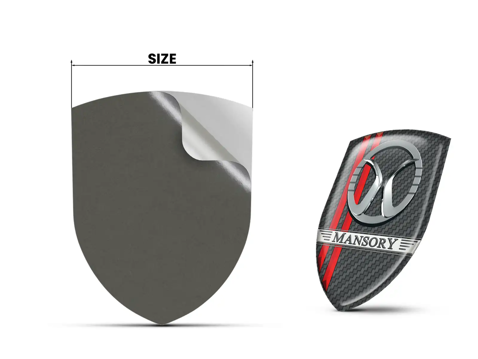 Mansory Adesivo Porta Automatica Resistente Limitato Pregiato